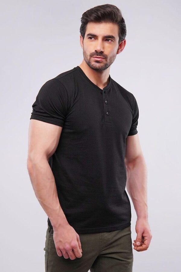 Henly Neck T-Shirts - Image 3